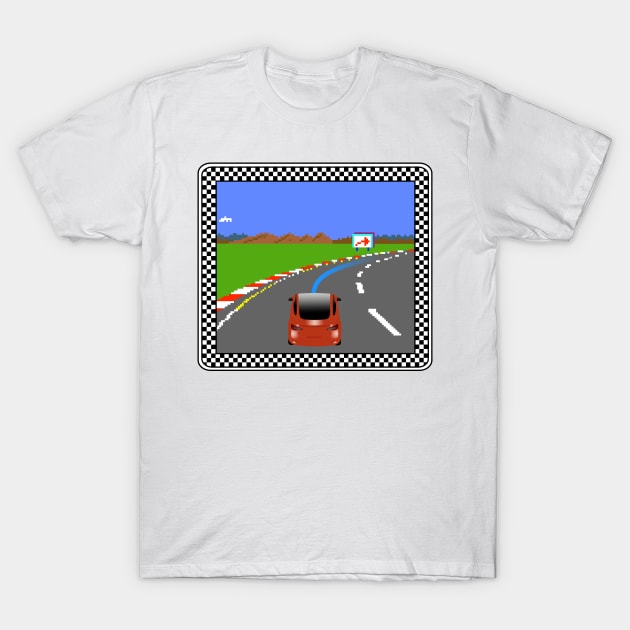 Self Driving Race Car on Autopilot T-Shirt by Shannon Marie